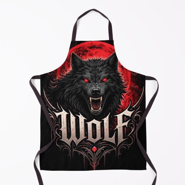 Item preview, Lunar Rage" Gothic Werewolf & Blood Moon designed and sold by INKRebelGraphic.