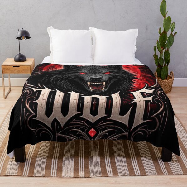 Item preview, Lunar Rage" Gothic Werewolf & Blood Moon designed and sold by INKRebelGraphic.