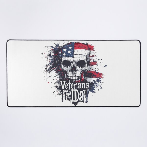 Item preview, Skull with American Flag designed and sold by Chris Art Printing.
