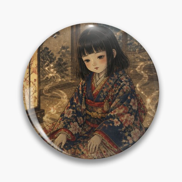 Artikelvorschau, Lucky Zashiki Warashi Ukiyo-e | Japanischer Glücksgeist Kunstdruck entworfen und verkauft von vekotpu.