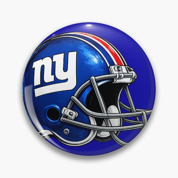 Item preview, New York Giants NFL Helmet Logo Drawing designed and sold by Luke Foran Sports Art.