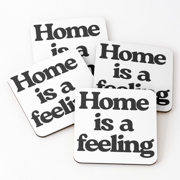 Item preview, Home is a feeling | Aesthetic Sticker designed and sold by AlxMn.