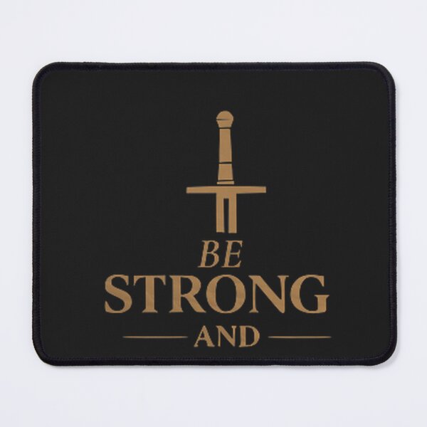 Item preview, Be Strong and Courageous Joshua 1 9 Bible Verse Christian designed and sold by CriseldaBruning.