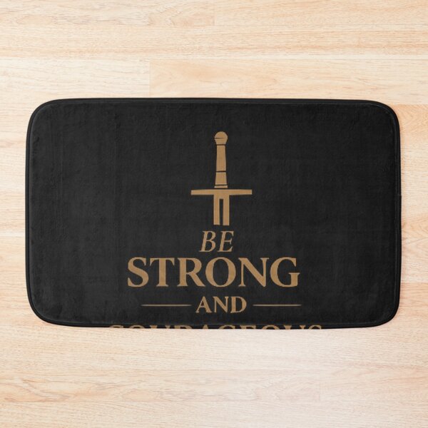 Item preview, Be Strong and Courageous Joshua 1 9 Bible Verse Christian designed and sold by CriseldaBruning.