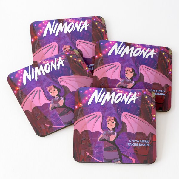 Item preview, Nimona Movie 2023 Poster designed and sold by MixCreativ.