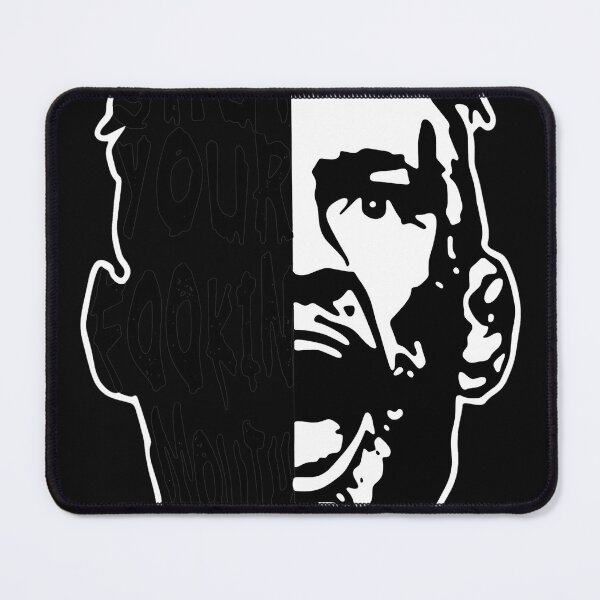 Item preview, Irish Fighter Trash Talk Split Face Art designed and sold by Inkirra.