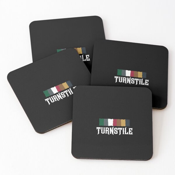 Item preview, Turnstile Color Block Typography designed and sold by HesseCove.