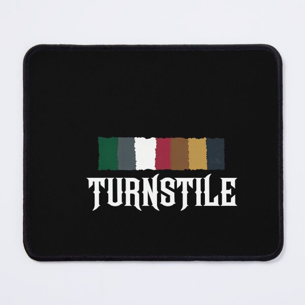 Item preview, Turnstile Color Block Typography designed and sold by HesseCove.
