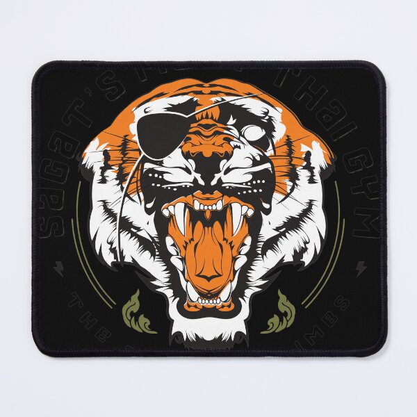 Item preview, Sagat Muay Thai Gym Tiger King Design designed and sold by Inkirra.