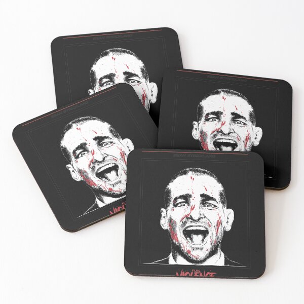 Item preview, Psycho Strickland MMA Fighter Intense Portrait designed and sold by Inkirra.
