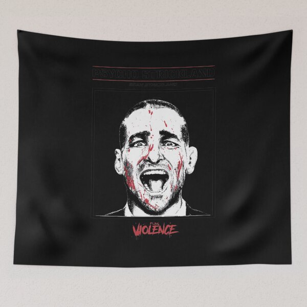 Item preview, Psycho Strickland MMA Fighter Intense Portrait designed and sold by Inkirra.