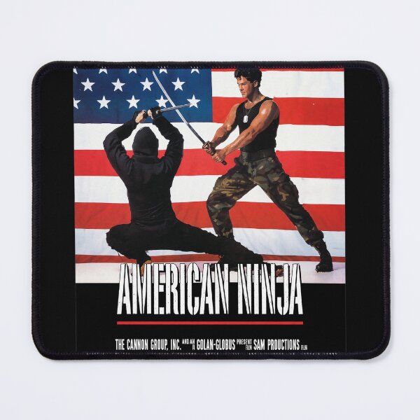 Item preview, American Ninja 1985 Retro Movie Poster Art designed and sold by Inkirra.