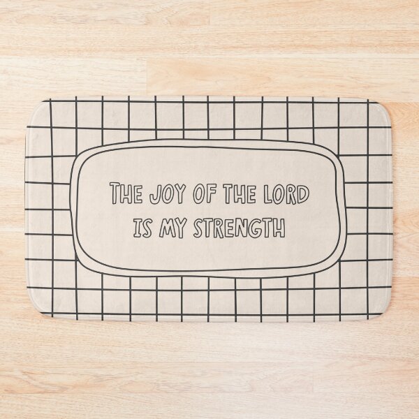 Item preview, The Joy Of The Lord Is My Strength Christian Bible Study Decor designed and sold by oneofthesedayys.
