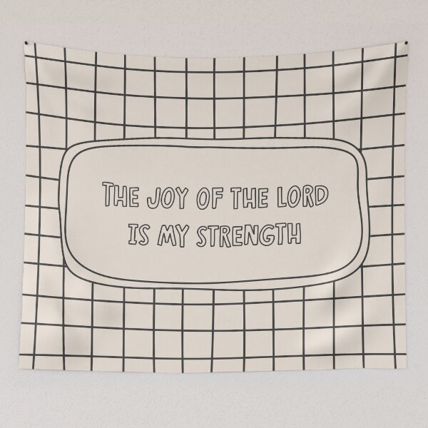 Item preview, The Joy Of The Lord Is My Strength Christian Bible Study Decor designed and sold by oneofthesedayys.