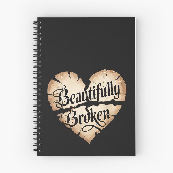 Item preview, Beautifully Broken Christian Quote designed and sold by CriseldaBruning.