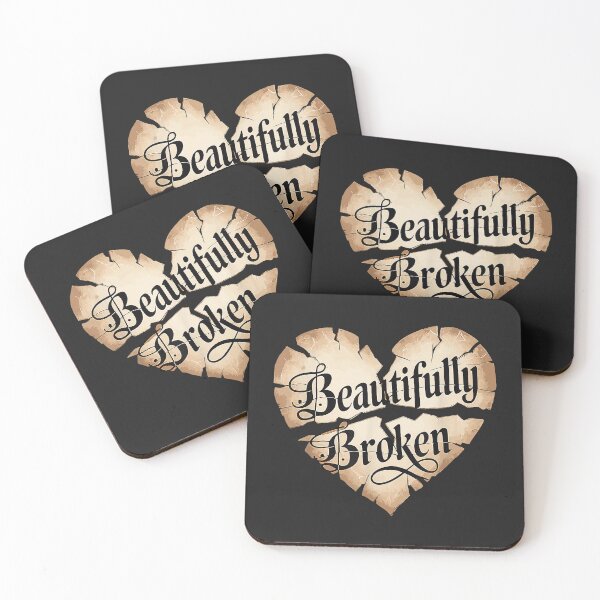 Item preview, Beautifully Broken Christian Quote designed and sold by CriseldaBruning.