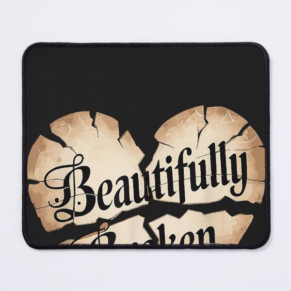 Item preview, Beautifully Broken Christian Quote designed and sold by CriseldaBruning.