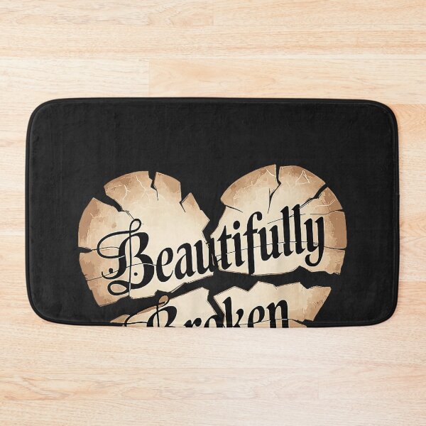 Item preview, Beautifully Broken Christian Quote designed and sold by CriseldaBruning.