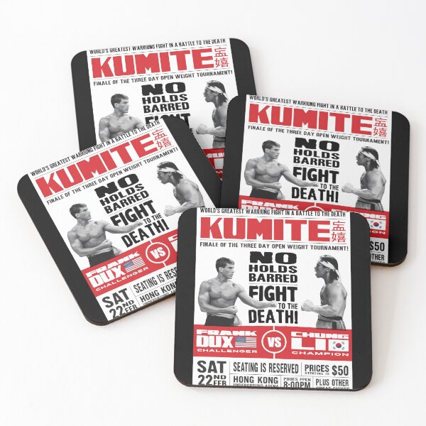 Item preview, Kumite Tournament Final Fight Poster designed and sold by Inkirra.