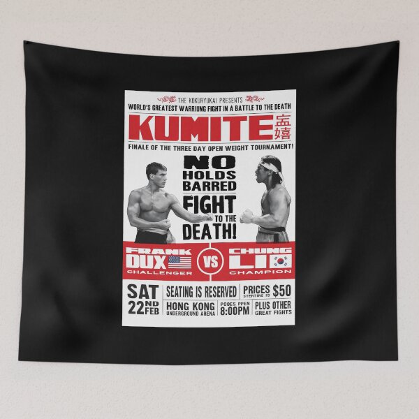Item preview, Kumite Tournament Final Fight Poster designed and sold by Inkirra.
