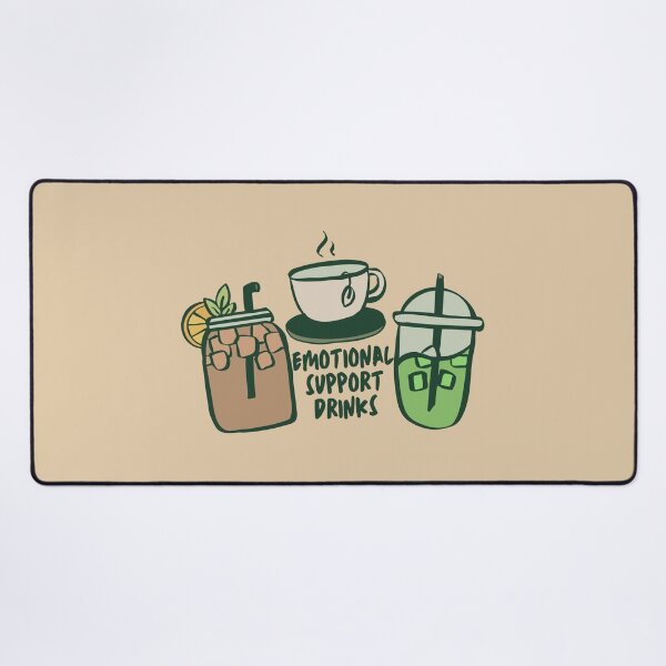 Item preview, emotional support beverages designed and sold by codename.stickyhand .