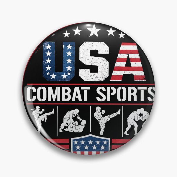Item preview, USA Combat Sports American Martial Arts Emblem designed and sold by Inkirra.