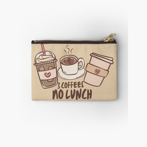 Item preview, 3 coffees no lunch  designed and sold by codename.stickyhand .