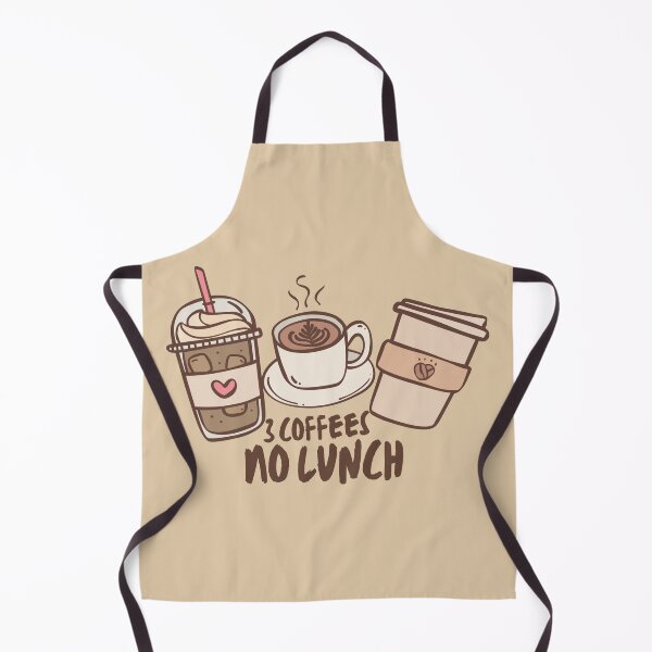 Item preview, 3 coffees no lunch designed and sold by codename.stickyhand .
