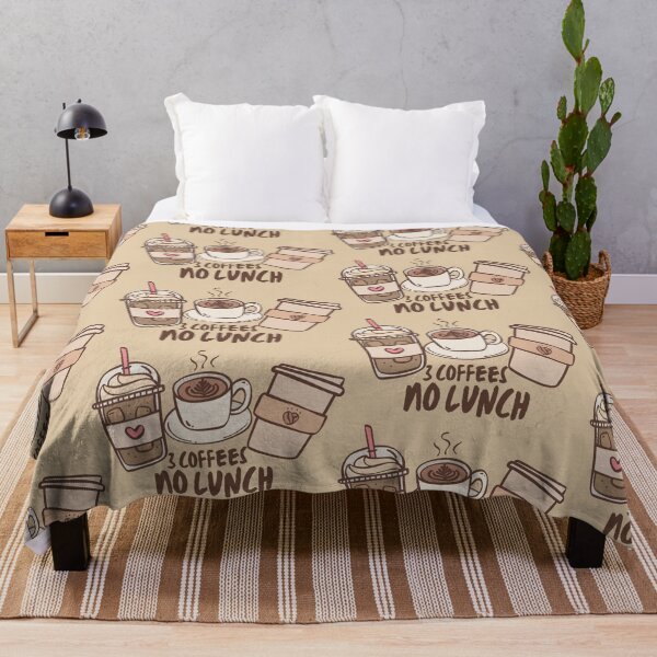 Item preview, 3 coffees no lunch designed and sold by codename.stickyhand .
