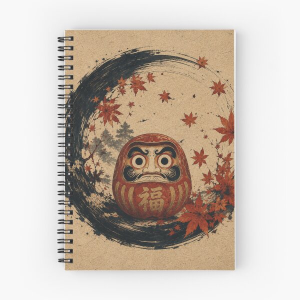 Item preview, Zen Daruma Autumn Spirit designed and sold by  Silent Japan Studio.