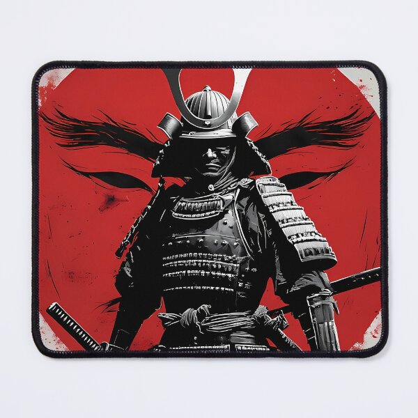 Item preview, Black and White Monochrome Samurai Katana designed and sold by GalleryBrisArt.