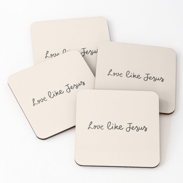 Item preview, Love Like Jesus: Minimalistic Christian Bible Study Decor designed and sold by oneofthesedayys.