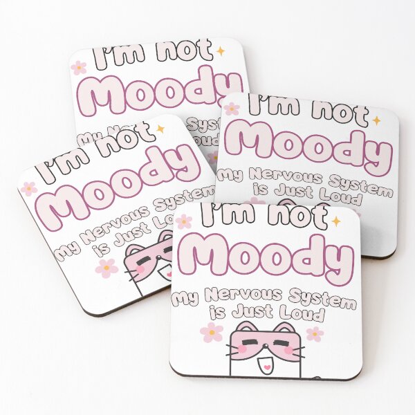 Item preview, My System Is Just Loud Funny Cat Mental Health designed and sold by BellabdO.