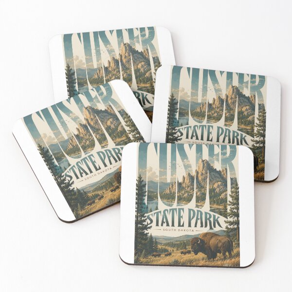 Item preview, Custer State Park Black Hills South Dakota Bison Landscape designed and sold by Aryabek.