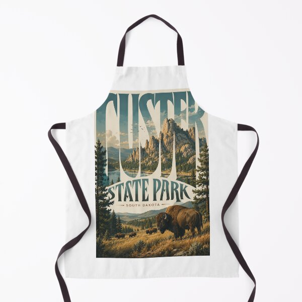 Item preview, Custer State Park Black Hills South Dakota Bison Landscape designed and sold by Aryabek.