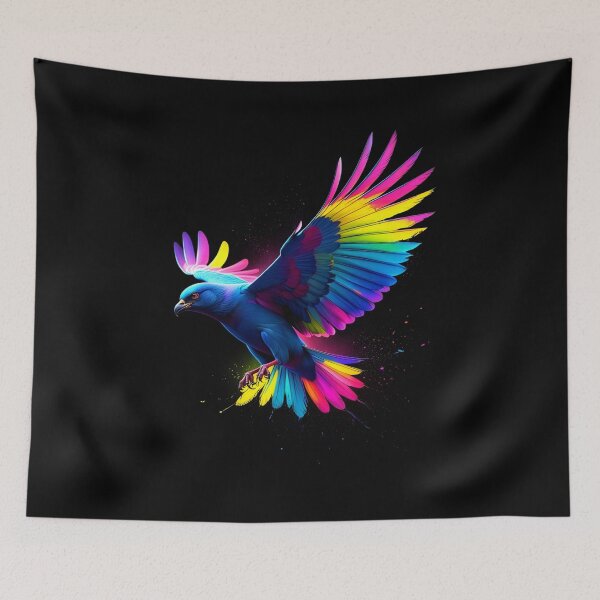 Item preview, Rainbow Wings Bird designed and sold by XDesignStudio.