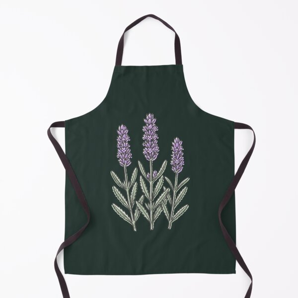 Item preview, Retro Dented Lavender in Risograph – Violet Botanical Trio designed and sold by LaJacke.