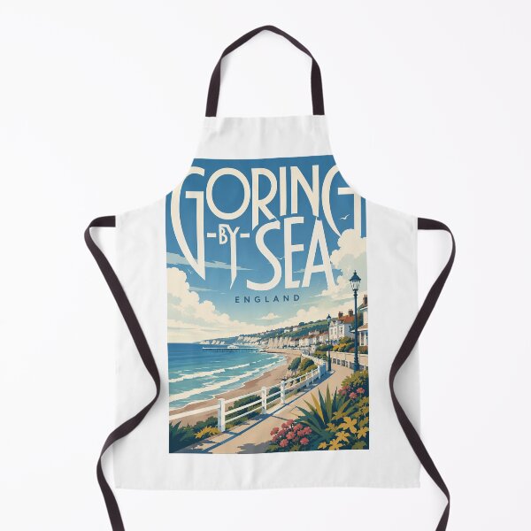 Item preview, Goring-by-Sea Sussex England Seafront and Coastal Promenade designed and sold by Aryabek.
