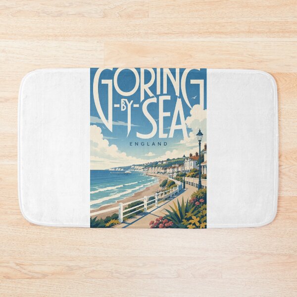 Item preview, Goring-by-Sea Sussex England Seafront and Coastal Promenade designed and sold by Aryabek.