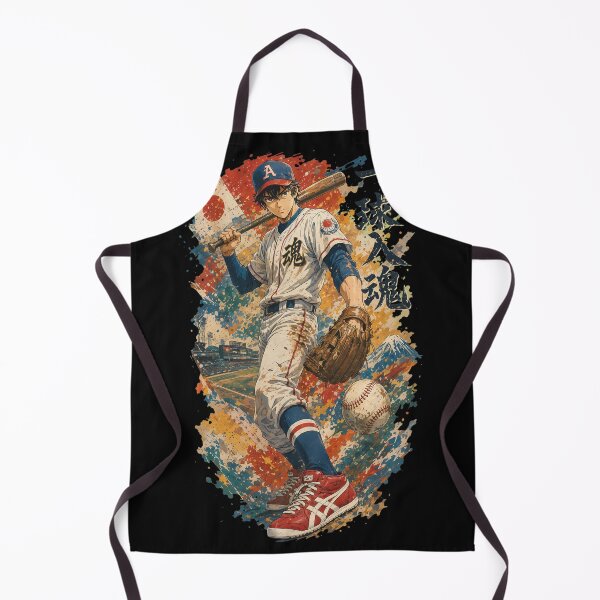 Item preview, Japanese Anime Baseball Player Splatter Art designed and sold by Inkirra.
