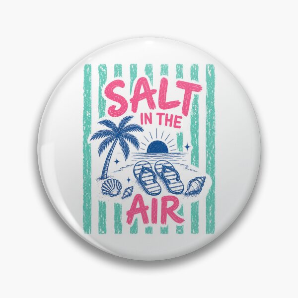 Item preview, Salt In The Air Retro Coastal Ocean Sunset designed and sold by ElcastDesigns.