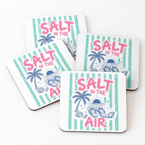 Item preview, Salt In The Air Retro Coastal Ocean Sunset designed and sold by ElcastDesigns.