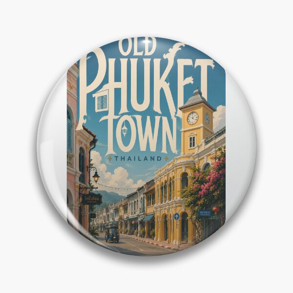 Item preview, Old Phuket Town Heritage Streets and Sino Portuguese Architecture Thailand designed and sold by Aryabek.