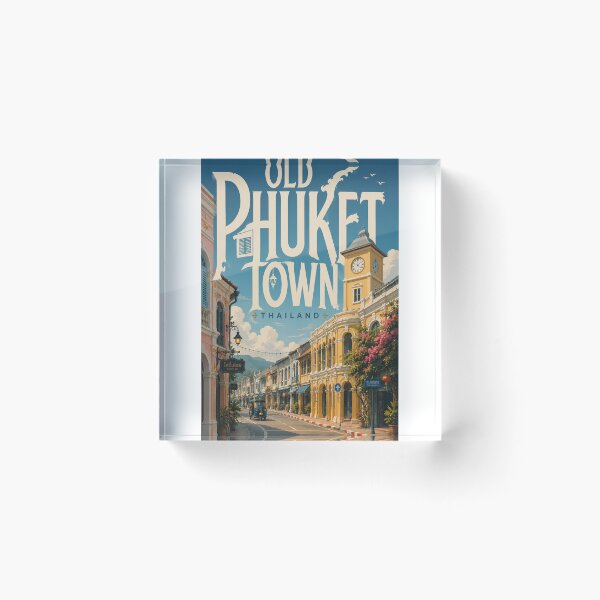 Item preview, Old Phuket Town Heritage Streets and Sino Portuguese Architecture Thailand designed and sold by Aryabek.