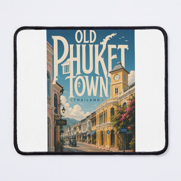 Item preview, Old Phuket Town Heritage Streets and Sino Portuguese Architecture Thailand designed and sold by Aryabek.