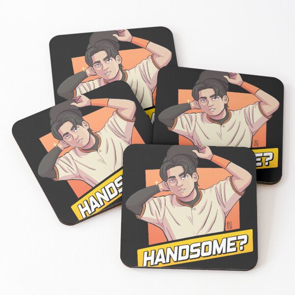Item preview, Handsome Baseball Player Anime Style  designed and sold by Inkirra.