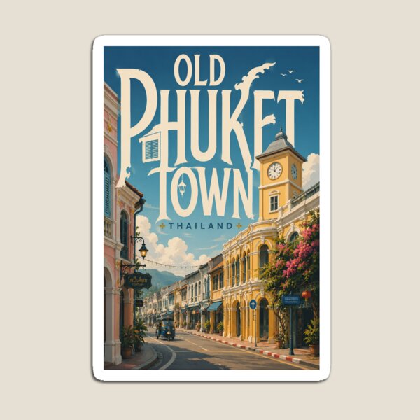 Item preview, Old Phuket Town Heritage Streets and Sino Portuguese Architecture Thailand designed and sold by Aryabek.