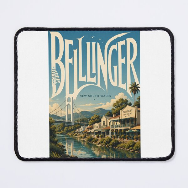Item preview, Bellingen Riverside Village and Historic Bridge New South Wales Australia designed and sold by Aryabek.