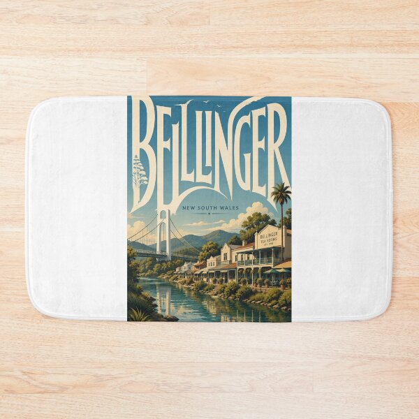 Item preview, Bellingen Riverside Village and Historic Bridge New South Wales Australia designed and sold by Aryabek.