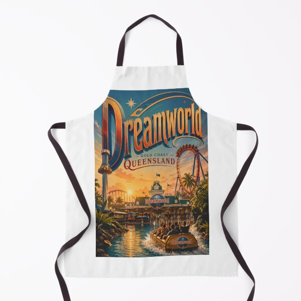 Item preview, Dreamworld Gold Coast Theme Park Queensland Australia Skyline designed and sold by Aryabek.